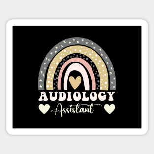 Audiology Assistant Rainbow Appreciation Day Magnet